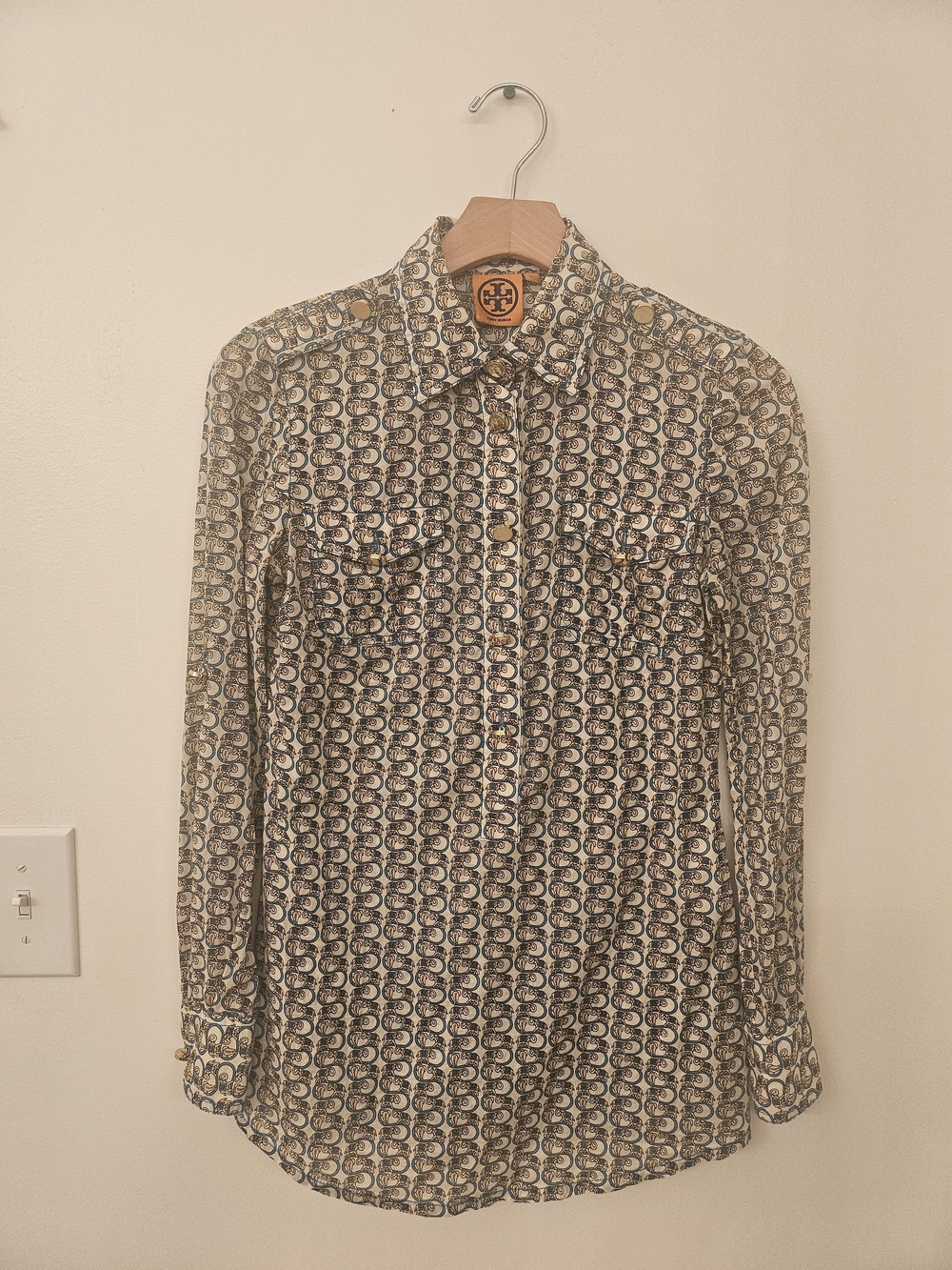 Tory Burch Printed Shirt